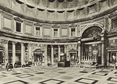 Pantheon, inne av Italian Photographer