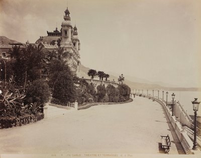 Teateret i Montecarlo, fyrstedømmet Monaco av Italian Photographer