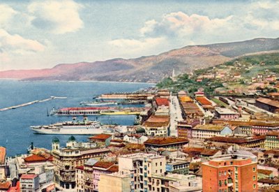 Trieste: Panorama (fargebilde) av Italian Photographer