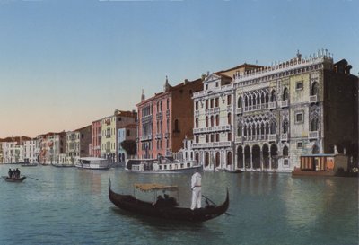 Venezia, Canal Grande, Palazzo Ca d "Oro av Italian Photographer