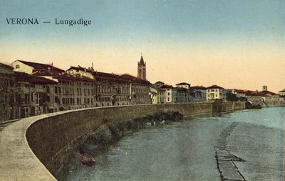 Verona, Italia, Lungadige av Italian Photographer