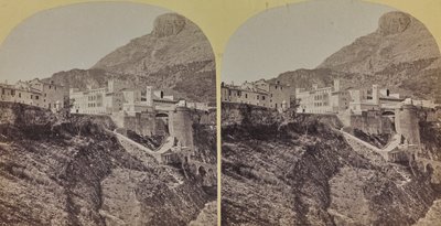Utsikt over palasset til prinsene i fyrstedømmet Monaco av Italian Photographer