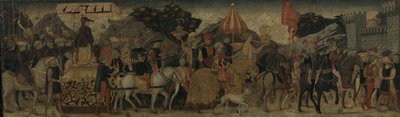 A Triumph, ca. 1450 (tempera på panel) av Italian School