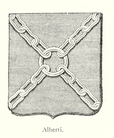 Alberti (gravering) av Italian School
