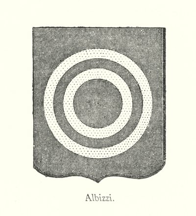 Albizzi (gravering) av Italian School