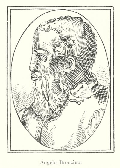 Angelo Bronzino (gravering) av Italian School