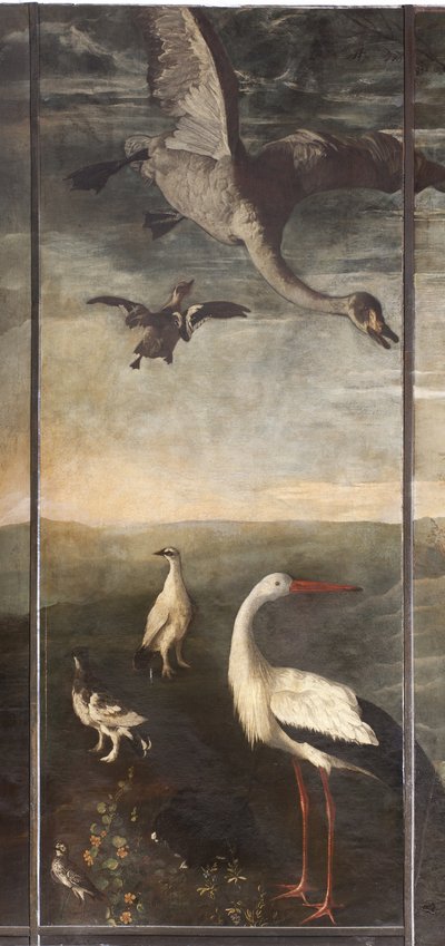 Dyr, Myte om Orfeus, detalj av Italian School