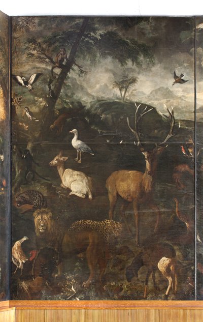 Dyr, Myte om Orfeus, detalj av Italian School