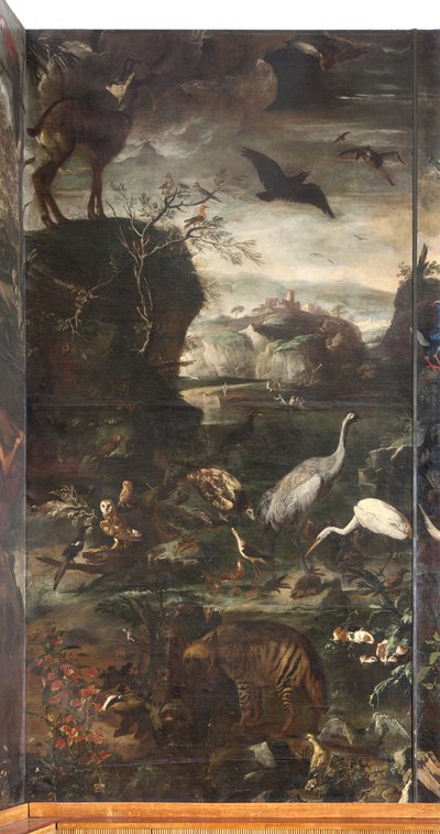 Dyr, Myte om Orfeus, detalj av Italian School