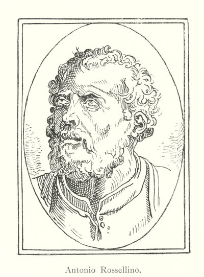 Antonio Rossellino (gravering) av Italian School