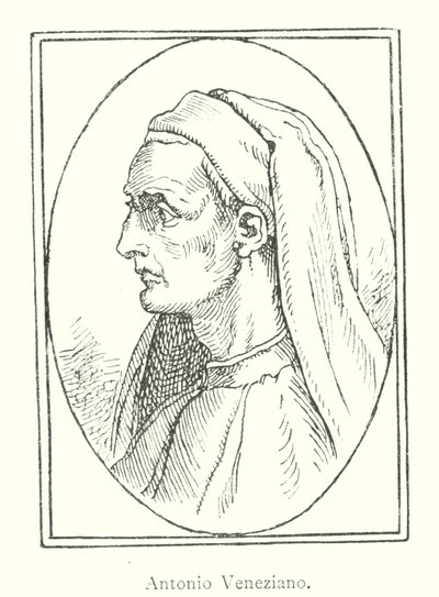 Antonio Veneziano (gravering) av Italian School