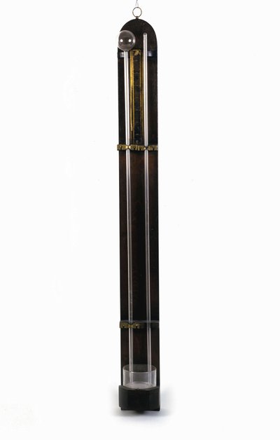 Barometer (kvikksølvrør) av Evangelista Torricelli eller Toricelli (1608 - 1647). Museum for vitenskap og teknologi. Milan av Italian School