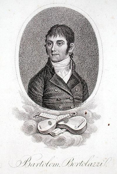 Bartolomeo Bortolozzi (f.1773) gravert av Scheffner (gravering) av Italian School