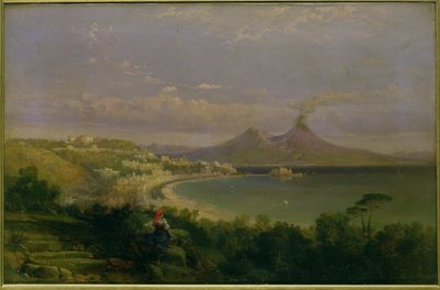 Napolibukta av Italian School