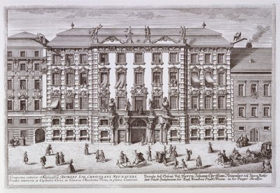 Bosted for kapteinen for det borgerlige regiment, Wien av Italian School