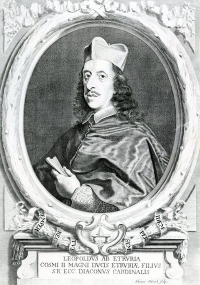 Kardinal Leopold de Medici (1617–1675) av Italian School