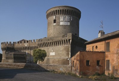 Slottet til Julius II av Italian School