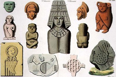 Central American Antiquities, plate 46 fra 