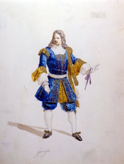 Karakteren til Giorgio i "Traviata" av Giuseppe Verdi av Italian School