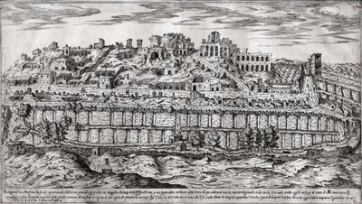 Circus Maximus, Roma. (gravering av Italian School