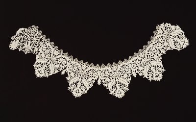 Krage, fra Venezia, 1625-50 (lin og nåleblonde) av Italian School