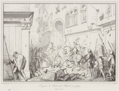 Konspirasjon av Boemondo Tiepolo 15. juni av Italian School