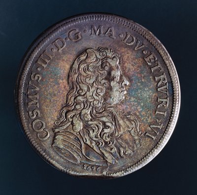 Cosimo III de Medici, Storhertugdømmet Toscana, forside av Italian School