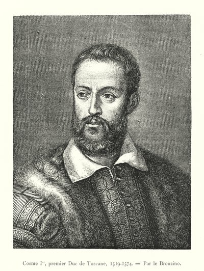 Cosmo I, første hertug av Toscana av Italian School