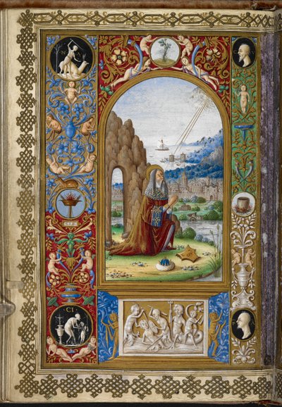 David i bønn, fra Hours of Laudamia de