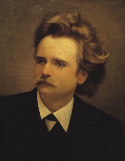 Edvard Hagerup Grieg (1843-1907) av Italian School