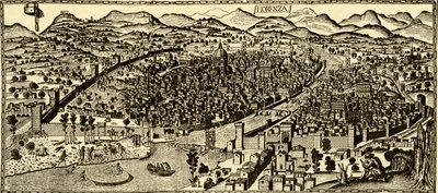 Firenze rundt 1490 av Italian School