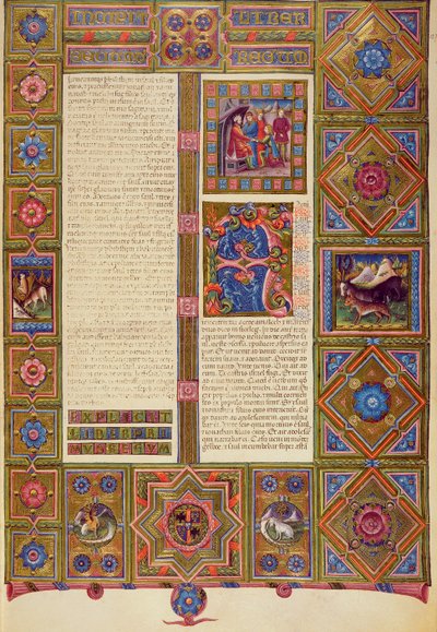 Fol.127r Den andre kongeboken, fra Borso d