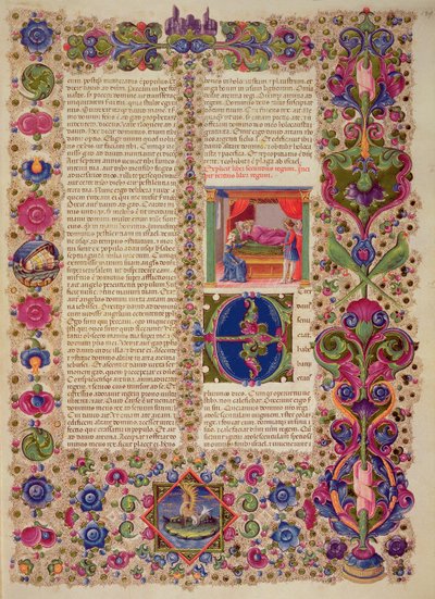 Fol.139r The Third Book of Kings, fra Borso d