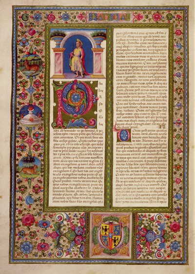 Fol.195v Brev fra St. Paul til Cortina, fra Borso d