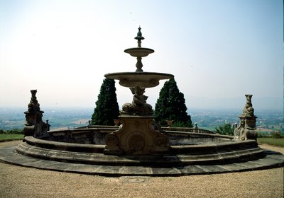 Fontene, Villa Celle av Italian School
