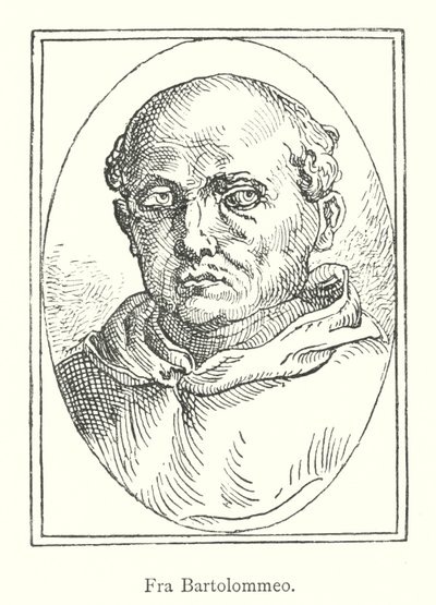 Fra Bartolommeo (engraving) av Italian School