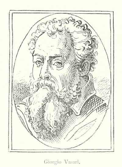 Giorgio Vasari (gravering) av Italian School