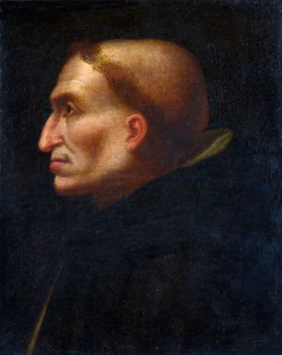 Jerome Savonarola av Italian School
