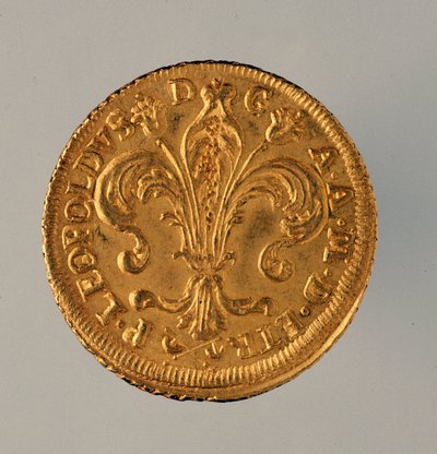 Gylden ruspone fra Firenze, regjering av Leopold II romerske keiser (1747-1792) av Italian School