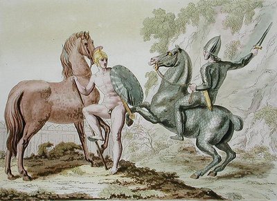 Gresk Cavalry, plate 44 fra 