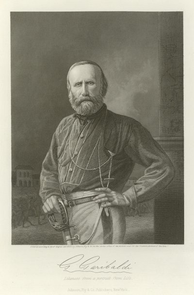 Giuseppe Garibaldi av Italian School
