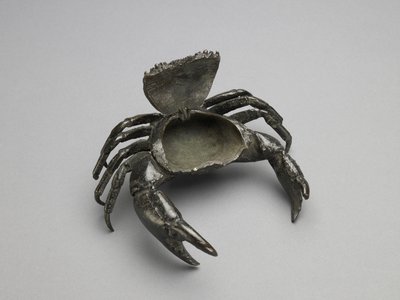 Blekkstativ i form av en krabbe, ca. 1560 (bronse) av Italian School