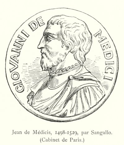 Jean de Medicis av Italian School