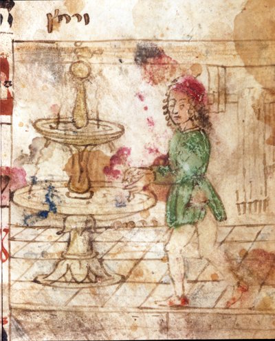 Jødisk ritual for avvasking av Italian School