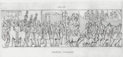 Trajans søyle, Trajans søyle (gravering) av Italian School