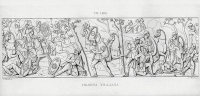 Trajans søyle, Trajans søyle (gravering) av Italian School