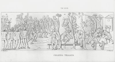 Trajans søyle, Trajans søyle av Italian School