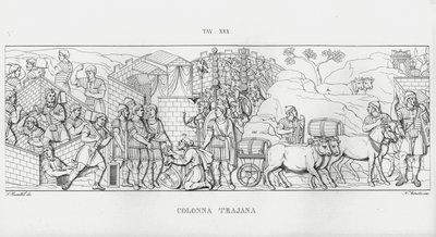 Trajans søyle, Trajans søyle av Italian School