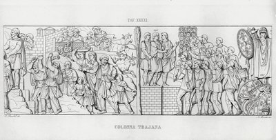 Trajans søyle, Trajans søyle av Italian School