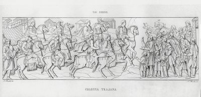 Trajans søyle, Trajans søyle av Italian School